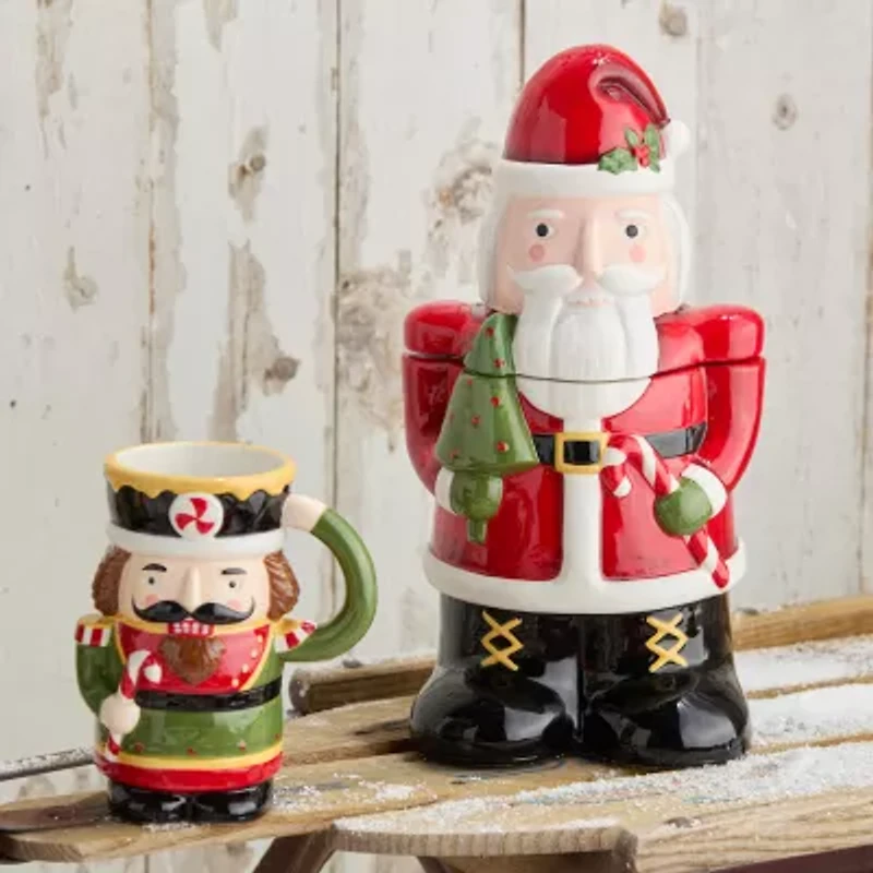 Certified International Nutcracker Parade Ceramic Cookie Jar