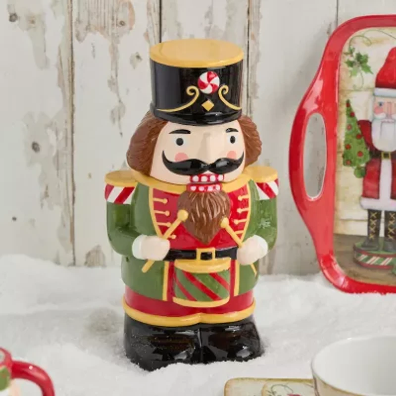 Certified International Nutcracker Parade Ceramic Cookie Jar