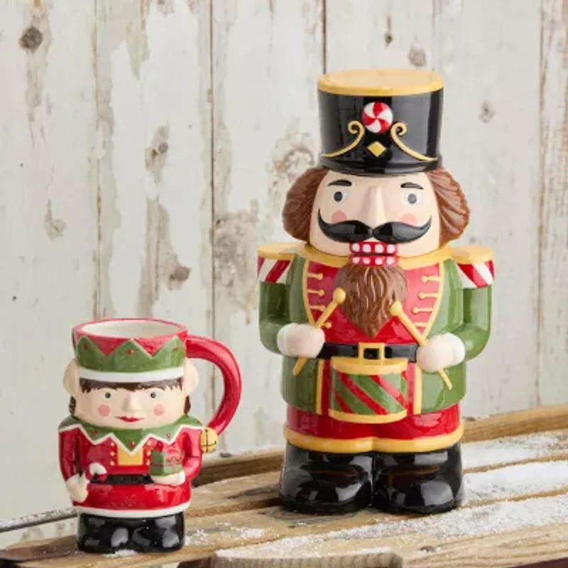 Certified International Nutcracker Parade Ceramic Cookie Jar