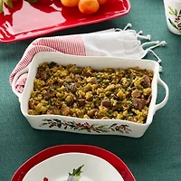 Certified International Holly And Vines 14" Baking Dish