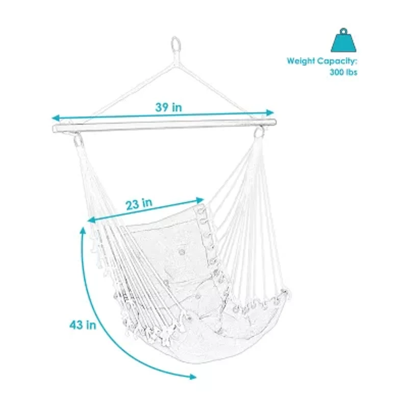 Sunnydaze® Tufted Victorian Hammock Swing