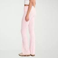 AEROPOSTALE Womens Juniors Flare Mid Rise Sweatpant