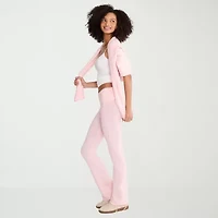 AEROPOSTALE Womens Juniors Flare Mid Rise Sweatpant