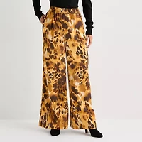 Worthington Womens Flare Pull-On Pant