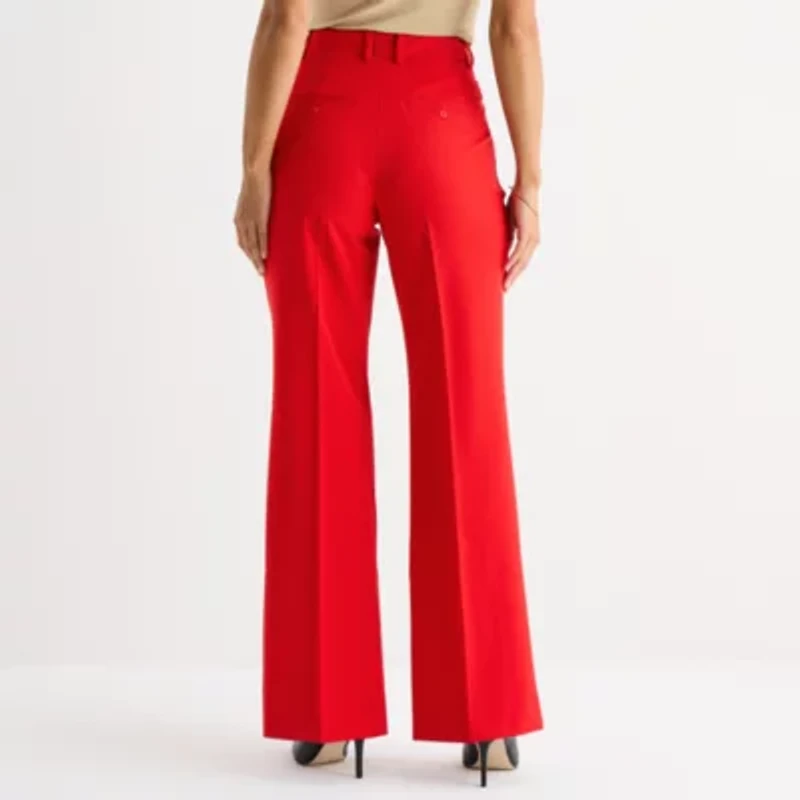 Worthington Womens Straight High Rise Trouser