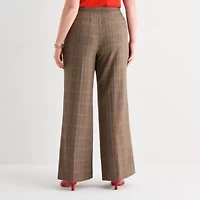 Worthington Plus Womens Fit and Flare Pant