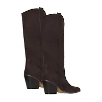 RM Rebecca Minkoff Womens Nicole Stacked Heel Cowboy Boots