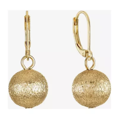 Monet Jewelry Beaded Womens Round Drop Earrings