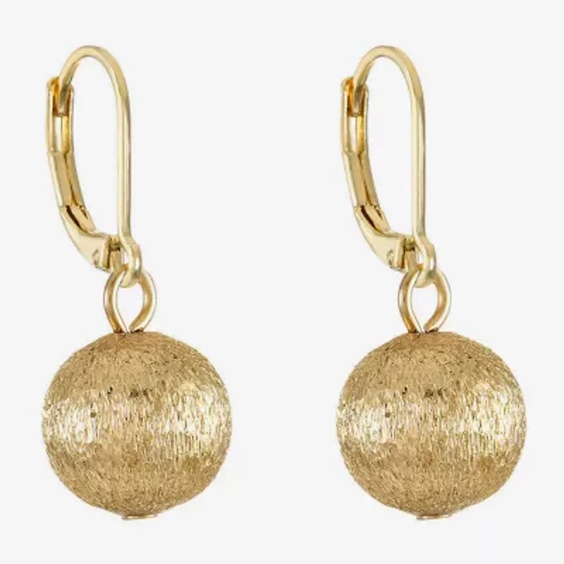 Monet Jewelry Beaded Womens Round Drop Earrings