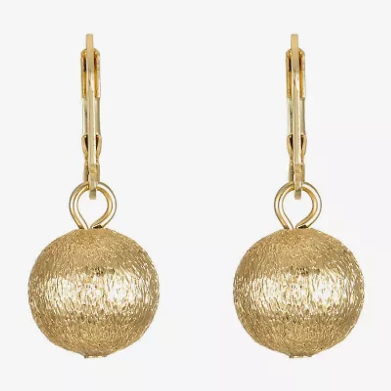 Monet Jewelry Beaded Womens Round Drop Earrings
