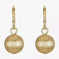 Monet Jewelry Beaded Womens Round Drop Earrings