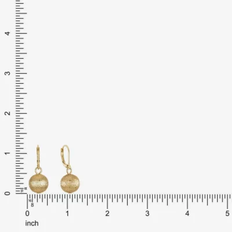 Monet Jewelry Beaded Womens Round Drop Earrings