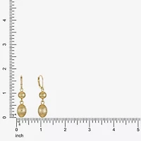 Monet Jewelry Beaded Double Womens Round Drop Earrings