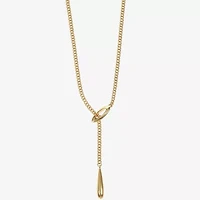 Liz Claiborne Bolo Adjustable Womens 17 Inch Y Necklace