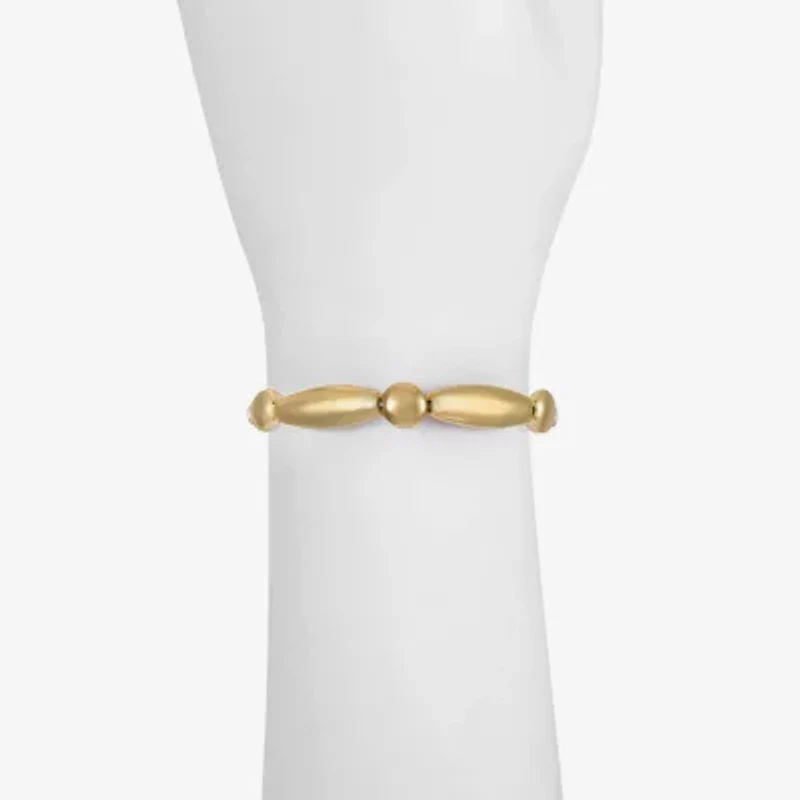Liz Claiborne Elongated Bead Womens Stretch Bracelet