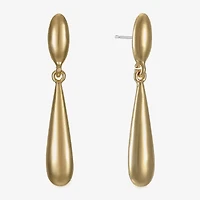 Liz Claiborne Double Womens Hypoallergenic Drop Earrings
