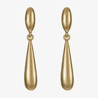 Liz Claiborne Double Womens Hypoallergenic Drop Earrings