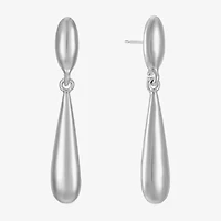 Liz Claiborne Double Womens Hypoallergenic Drop Earrings