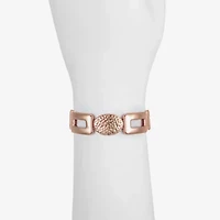 Liz Claiborne Hammered Womens Square Stretch Bracelet