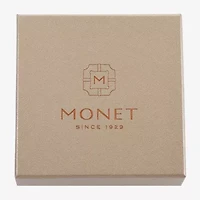 Monet Jewelry Gold Tone Love Gold Tone Compact Mirror