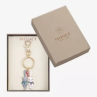 Monet Jewelry Gold Tone Cats Key Chain