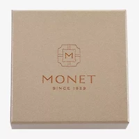 Monet Jewelry Rose Tone Filigree Rose Tone Heart Compact Mirror