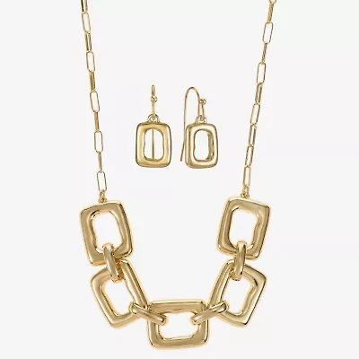 Liz Claiborne Womens Square 2-pc. Jewelry Set