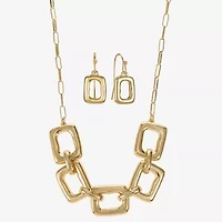 Liz Claiborne Womens Square 2-pc. Jewelry Set