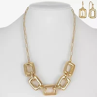 Liz Claiborne Womens Square 2-pc. Jewelry Set