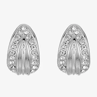 Monet Jewelry Glass 22mm Pear Stud Earrings