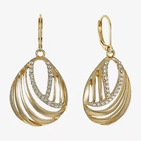 Monet Jewelry Womens Glass Drop Earrings