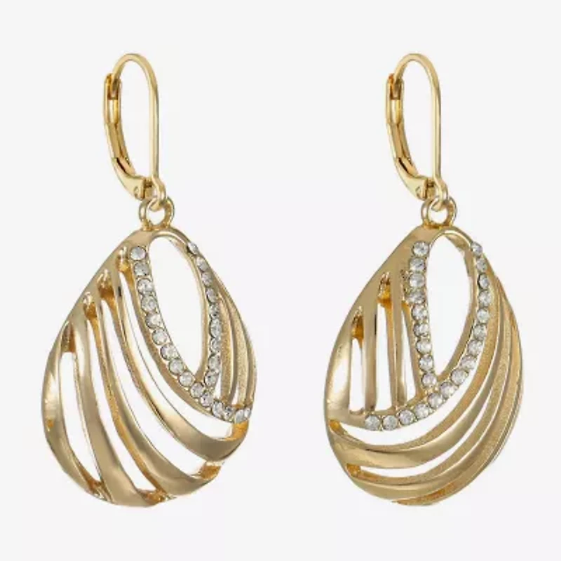 Monet Jewelry Womens Glass Drop Earrings