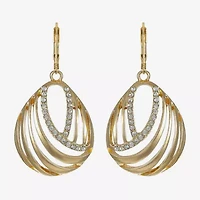 Monet Jewelry Womens Glass Drop Earrings