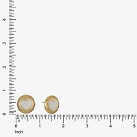 Monet Jewelry 18mm Heart Stud Earrings