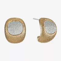 Monet Jewelry Womens 15mm Hypoallergenic Hoop Earrings