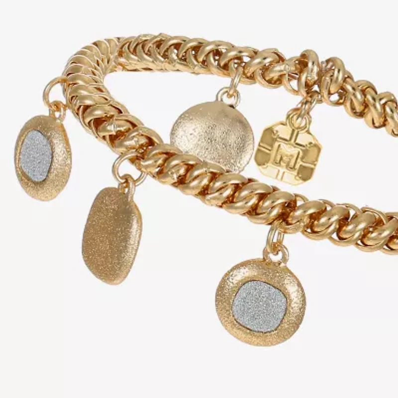 Monet Jewelry Womens Charm Bracelet