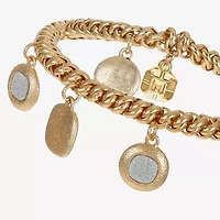 Monet Jewelry Womens Charm Bracelet