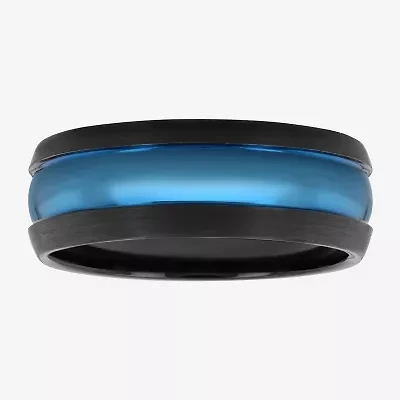 Mens 8MM Tungsten Wedding Band