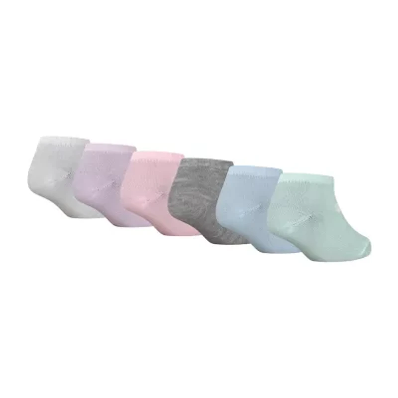 Nike Little Girls Multi-Pack 3 Pair Low Cut Socks