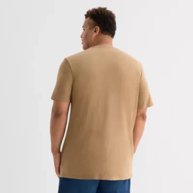 mutual weave Mens Crew Neck Short Sleeve Big and Tall T-Shirt