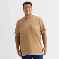 mutual weave Mens Crew Neck Short Sleeve Big and Tall T-Shirt