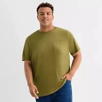 mutual weave Mens Crew Neck Short Sleeve Big and Tall T-Shirt