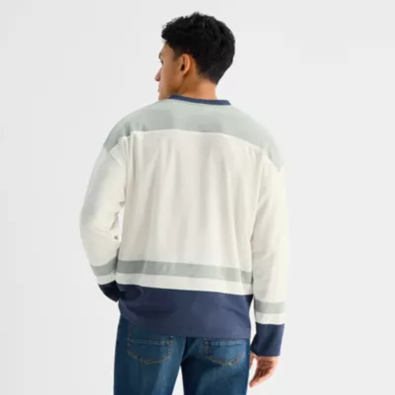 Arizona Mens V Neck Long Sleeve Jersey