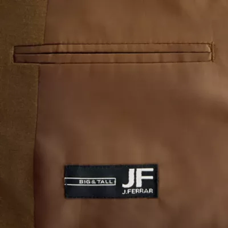 J. Ferrar Ultra Comfort Mens Big and Tall Slim Fit Sport Coat
