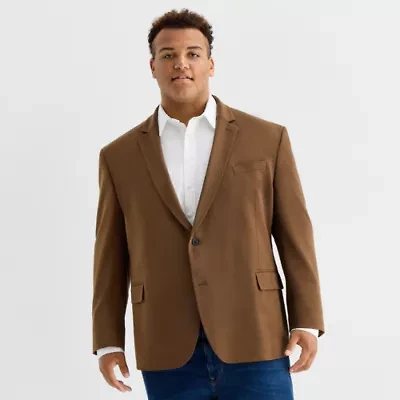 J. Ferrar Ultra Comfort Mens Big and Tall Slim Fit Sport Coat