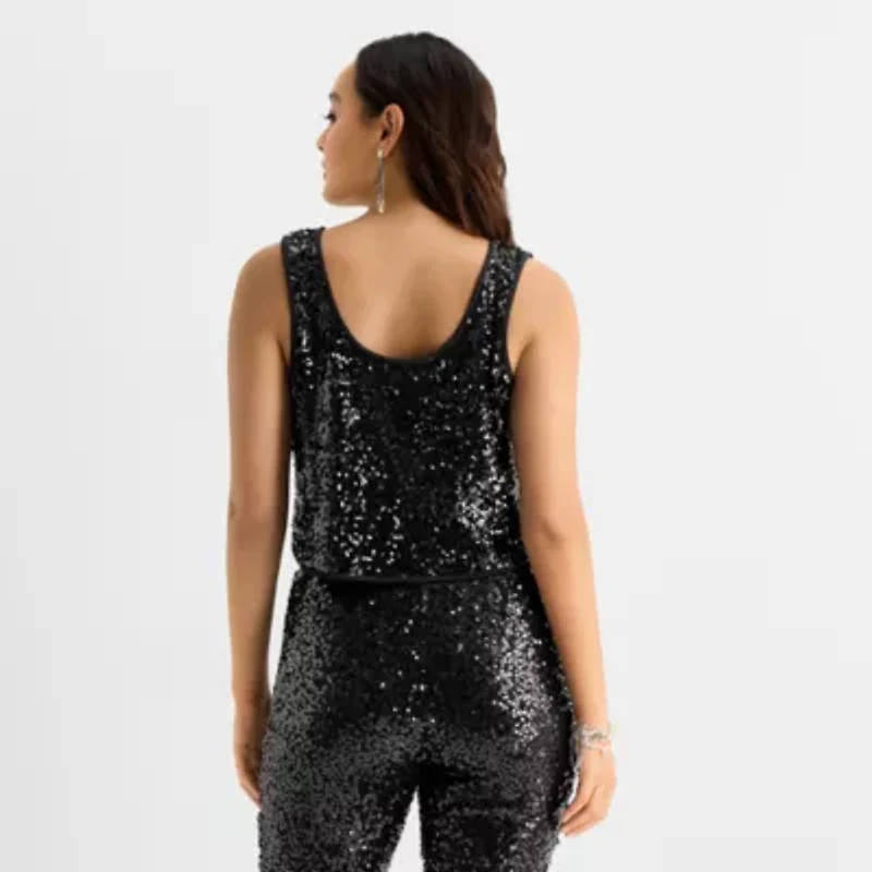 Jingle Ball Womens Sleeveless Tank Top