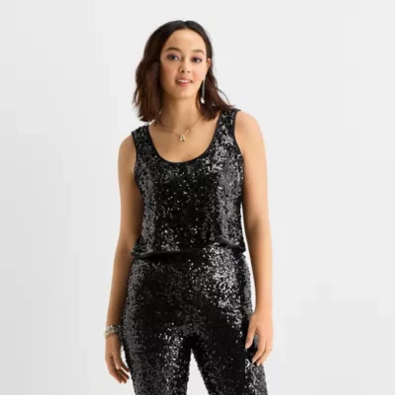 Jingle Ball Womens Sleeveless Tank Top