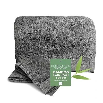 Bedvoyage 3-pc. Solid Bath Towel Set