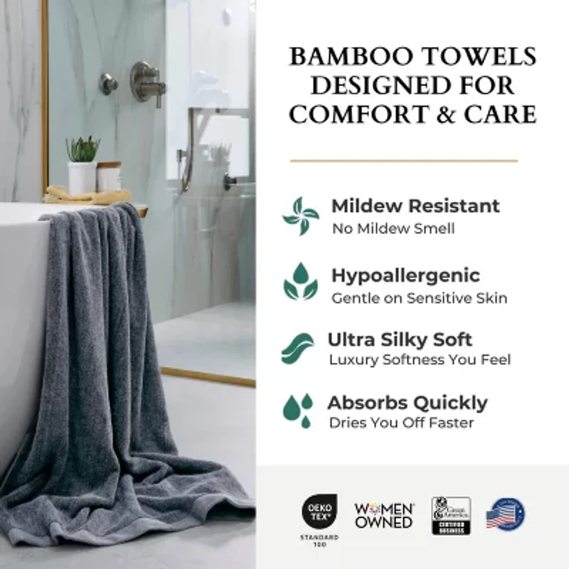 Bedvoyage 3-pc. Solid Bath Towel Set