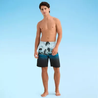 Burnside Mens Drawstring Waist Swim Shorts